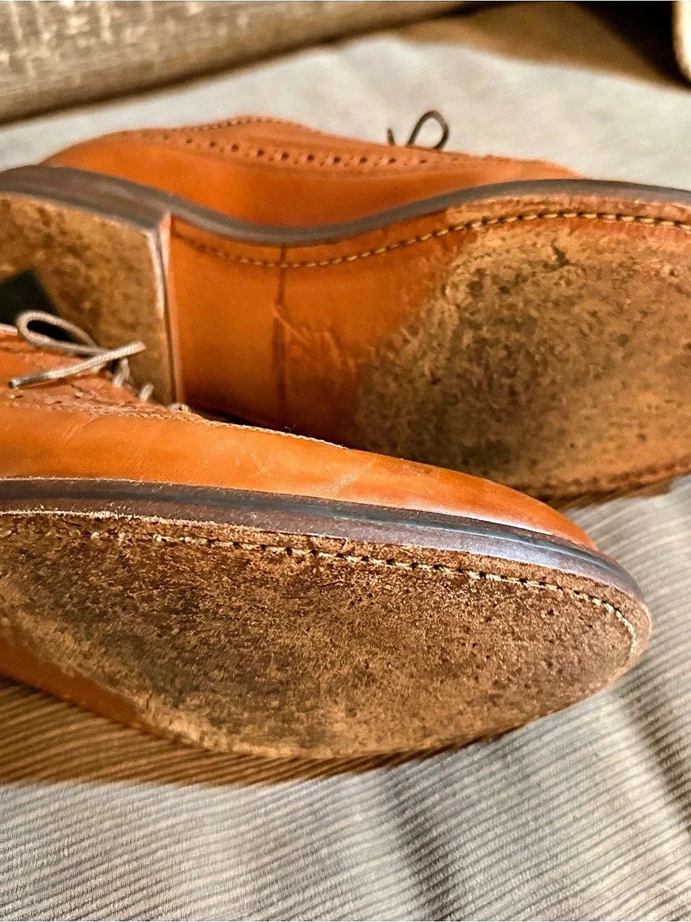 J.Crew J.Crew Ludlow Wingtip Brogues Brown Leather Oxfords